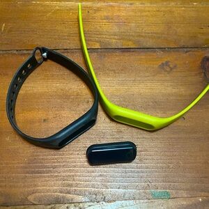 Mi band fitness tracker and two bands ***no charger***